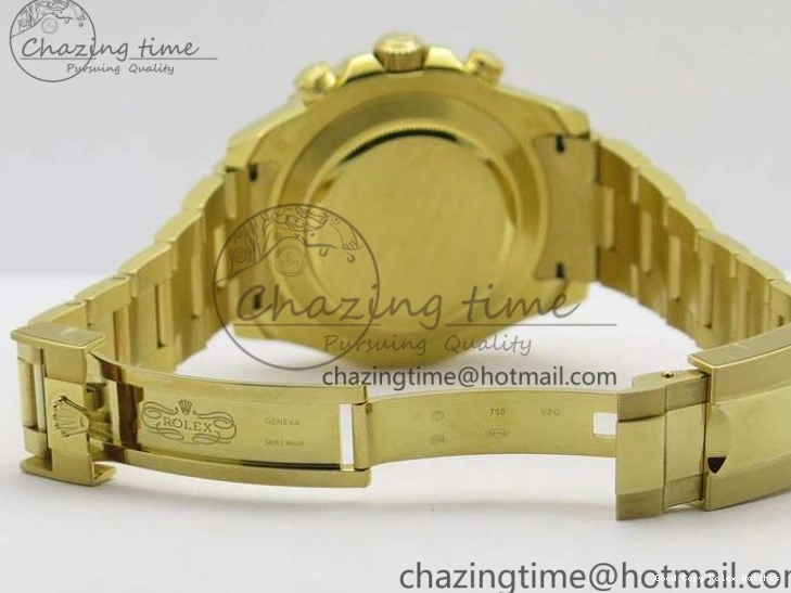 Best AAA Replica Sites Edition 3577 Bracelet II YG On YachtMaster YG Cozy 116688 Ceramic Bezel Best A White 1:1 Blue Dial JF 1224